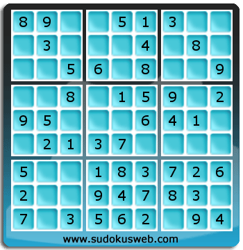 Sudoku de Nivell Molt Fàcil Sudoku de Nivell Molt Fàcil