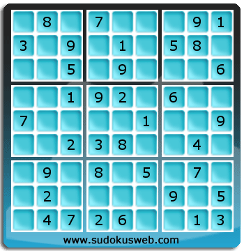 Sudoku de Niveau Facile