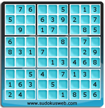 Very Easy Level Sudoku