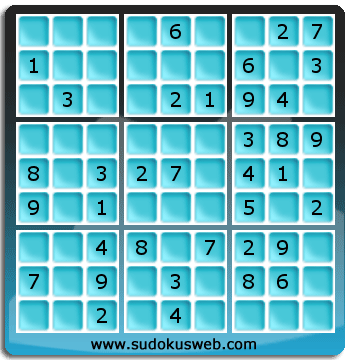 Sudoku von einfacher höhe