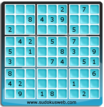 Sudoku von mittelmässiger höhe