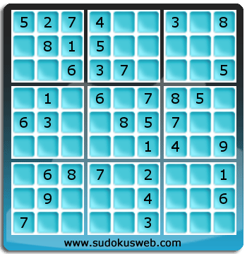Sudoku de Nivell Fàcil Sudoku de Nivell Fàcil
