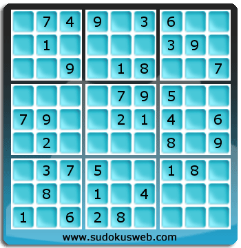 Nivel Facil de Sudoku Nivel Facil de Sudoku