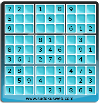 Sudoku de Nivell Molt Fàcil Sudoku de Nivell Molt Fàcil