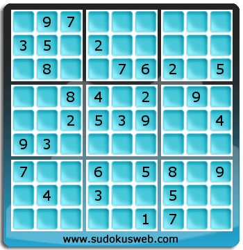 Sudoku von mittelmässiger höhe