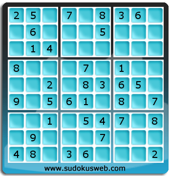 Sudoku de Niveau Facile