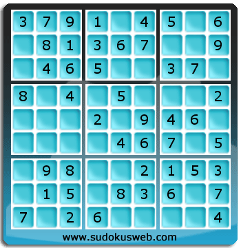 Nivel Muito Facil de Sudoku Nivel Muito Facil de Sudoku