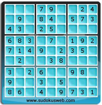 Sudoku de Nivell Molt Fàcil Sudoku de Nivell Molt Fàcil
