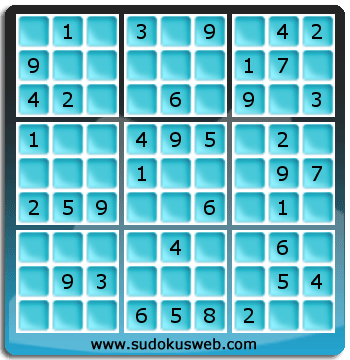 Sudoku de Nivell Fàcil Sudoku de Nivell Fàcil