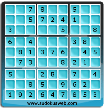 Sudoku de Nivell Molt Fàcil Sudoku de Nivell Molt Fàcil