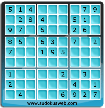 Sudoku von einfacher höhe