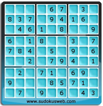 Sudoku de Nivell Molt Fàcil Sudoku de Nivell Molt Fàcil