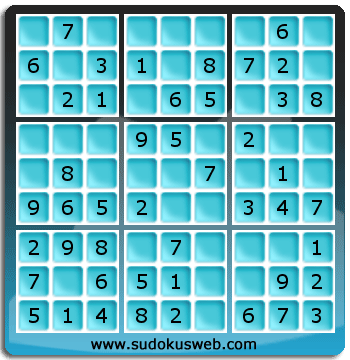 Sudoku de Niveau Très Facile