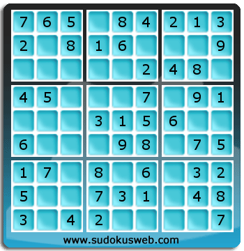 Sudoku de Nivel Muy Fácil