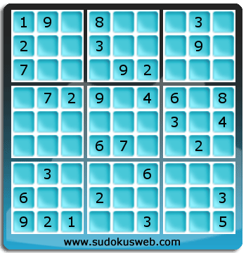 Sudoku von mittelmässiger höhe