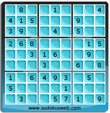 Sudoku von einfacher höhe