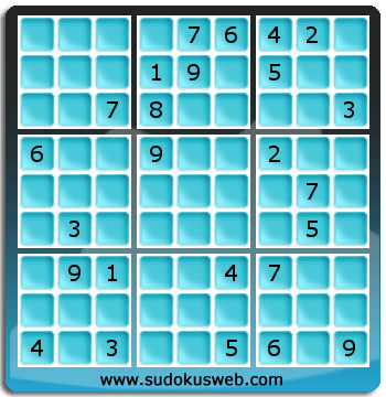 Sudoku von Fachmännischer höhe