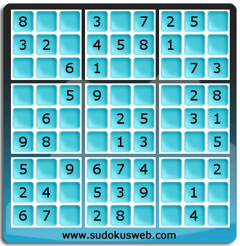 Sudoku von sehr einfacher höhe