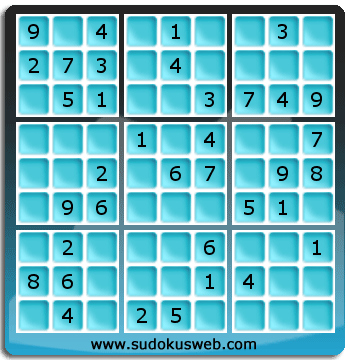 Nivel Facil de Sudoku