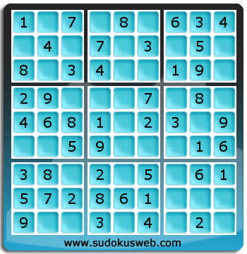 Sudoku de Nivel Muy Fácil