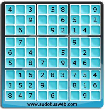 Sudoku de Nivel Muy Fácil