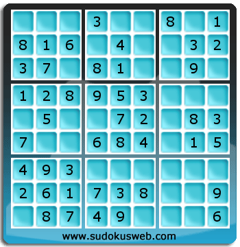 Sudoku de Niveau Très Facile