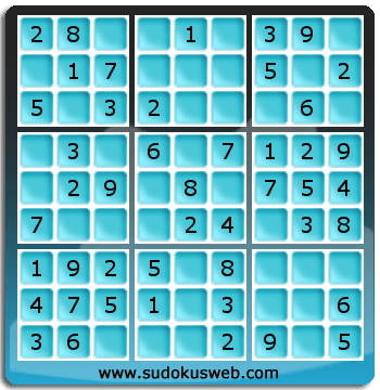 Sudoku von sehr einfacher höhe