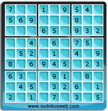 Nivel Muito Facil de Sudoku