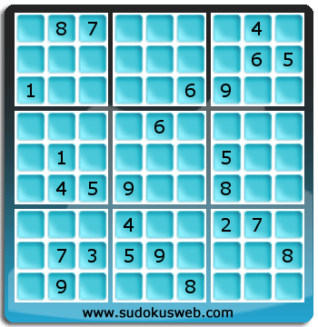 Sudoku von Fachmännischer höhe