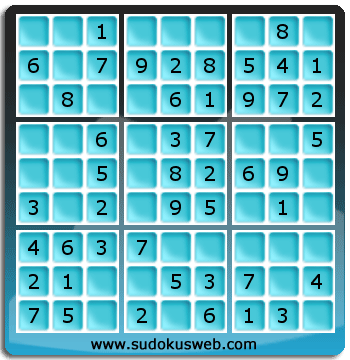 Sudoku de Niveau Très Facile