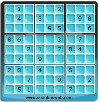 Sudoku von mittelmässiger höhe