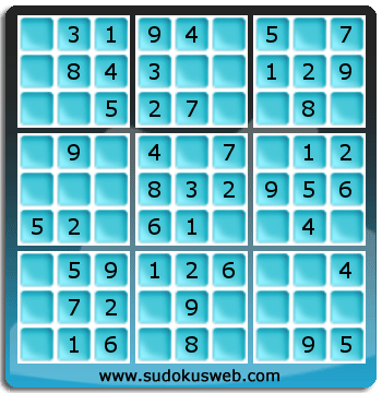 Sudoku de Niveau Très Facile