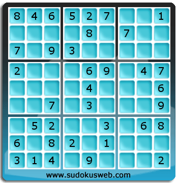 Sudoku von einfacher höhe