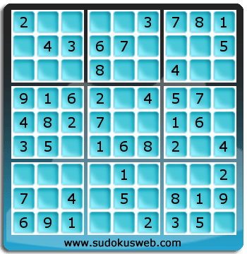 Sudoku de Niveau Très Facile