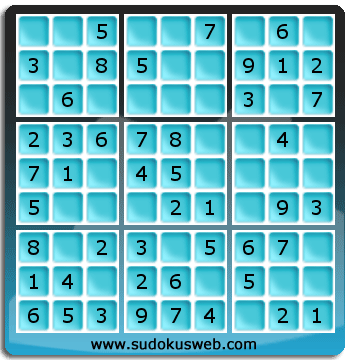 Very Easy Level Sudoku