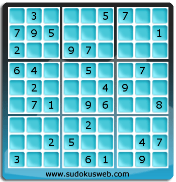 Sudoku von mittelmässiger höhe