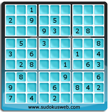 Sudoku von mittelmässiger höhe