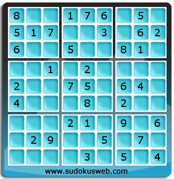 Sudoku von einfacher höhe