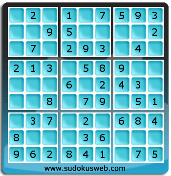 Sudoku de Niveau Très Facile Sudoku de Niveau Très Facile