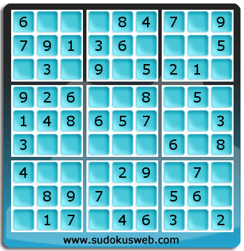 Nivel Muito Facil de Sudoku