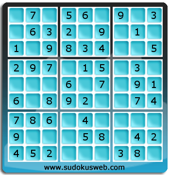 Sudoku von sehr einfacher höhe