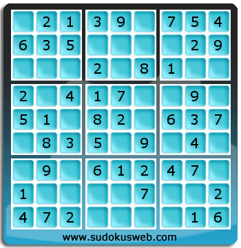 Sudoku von sehr einfacher höhe