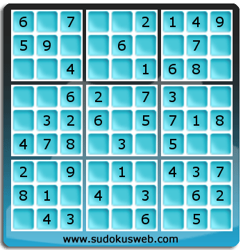 Sudoku de Nivel Muy Fácil