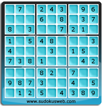 Sudoku de Nivell Molt Fàcil