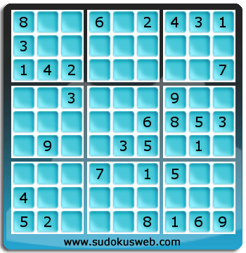 Sudoku von mittelmässiger höhe