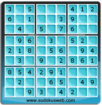 Sudoku von sehr einfacher höhe