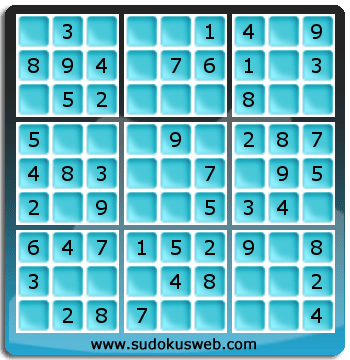 Sudoku de Nivell Molt Fàcil Sudoku de Nivell Molt Fàcil