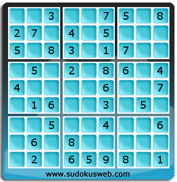 Sudoku de Nivel Fácil Sudoku de Nivel Fácil