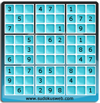 Sudoku de Niveau Facile Sudoku de Niveau Facile
