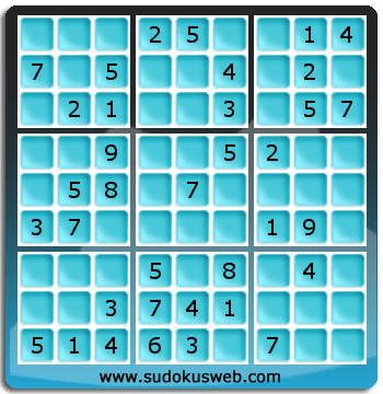 Nivel Facil de Sudoku